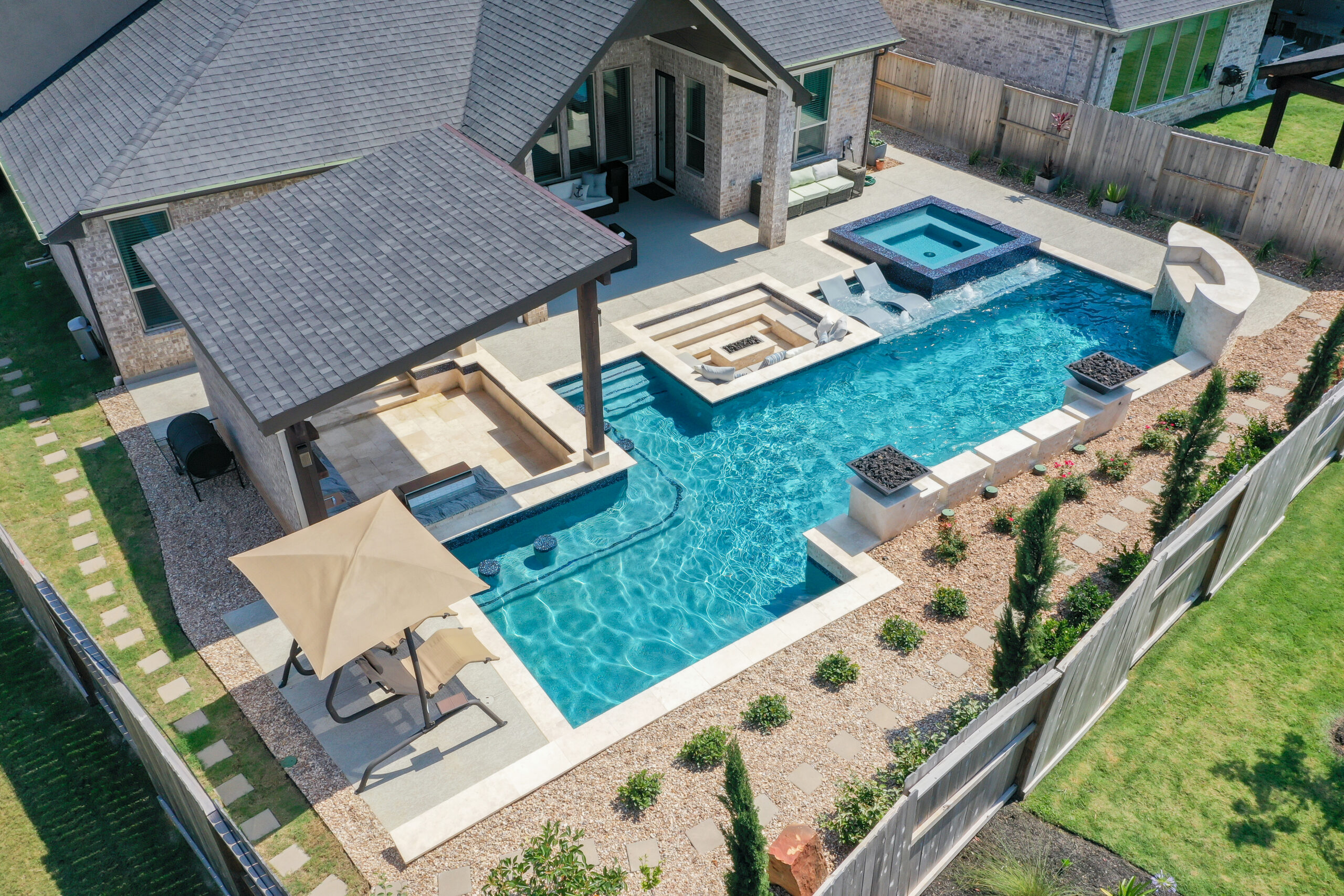 Pool Water Features