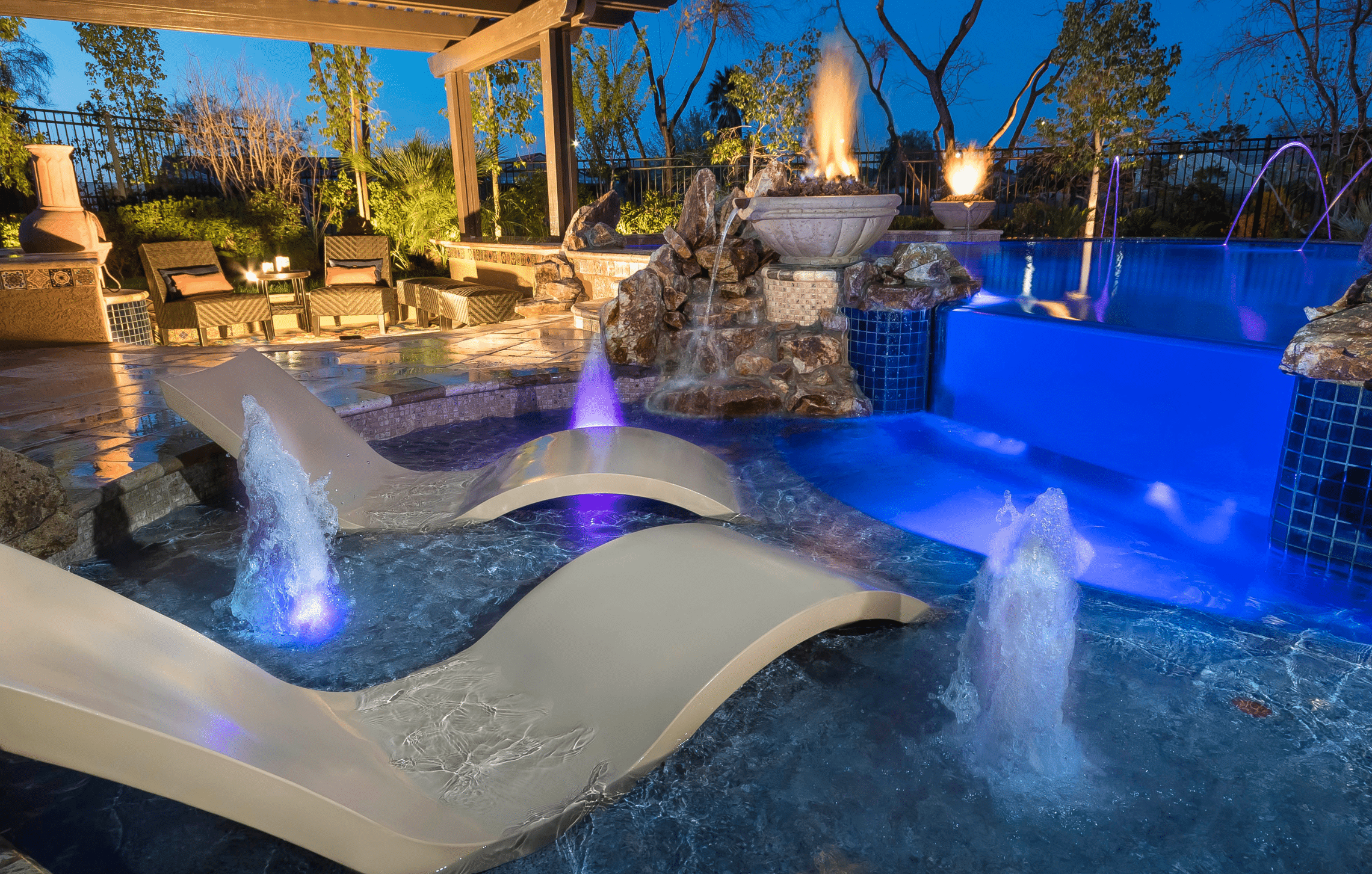 Spa Lights - Pool Lighting Features