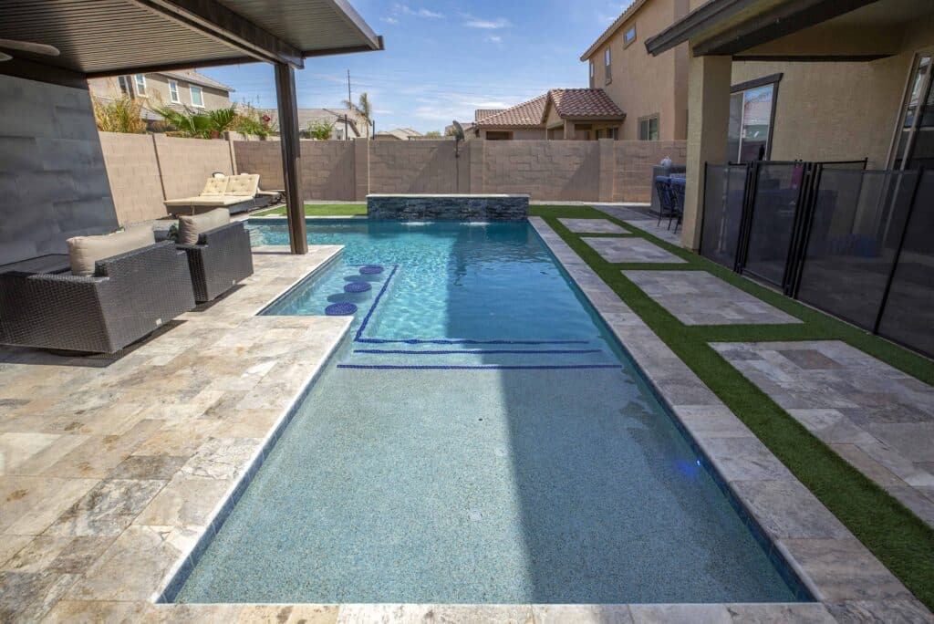 Gunite Pool by Pinnacle Pools and Spas