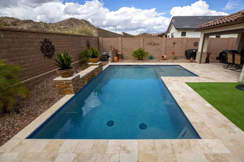 Geometric Pool - Pinnacle Pools and Spas