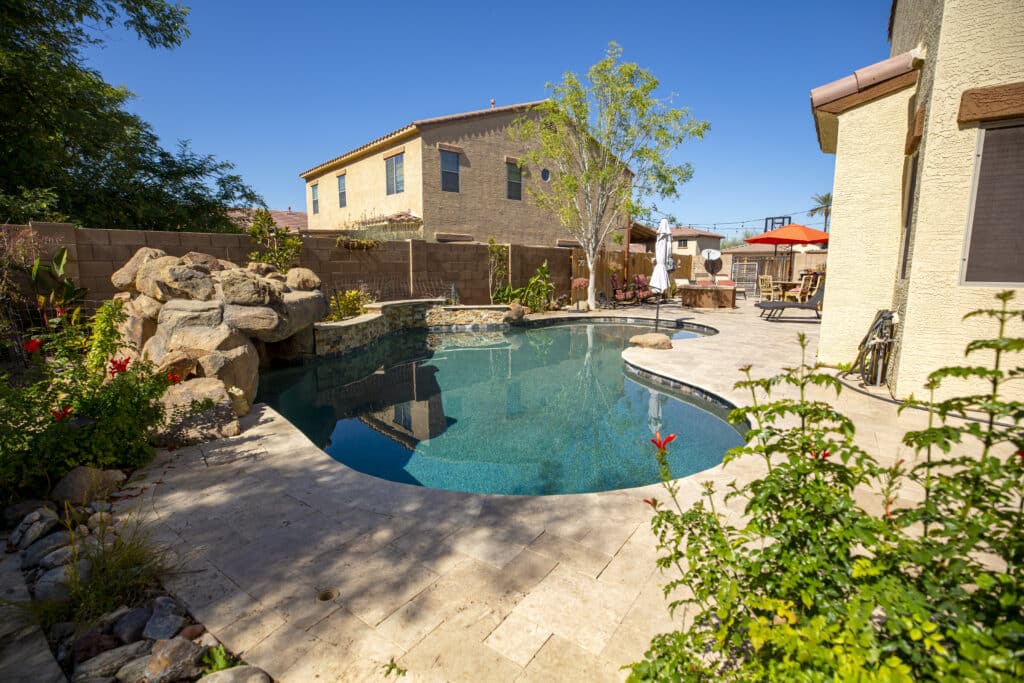 Freeform Pool - Pinnacle Pools and Spas