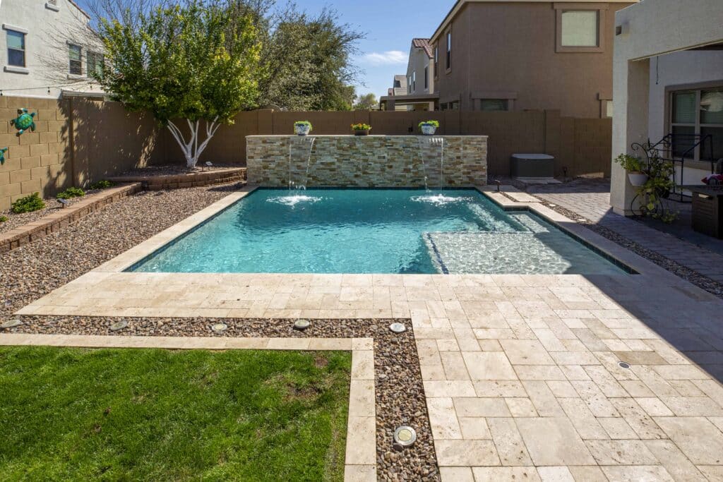 Geometric Pool - Pinnacle Pools and Spas