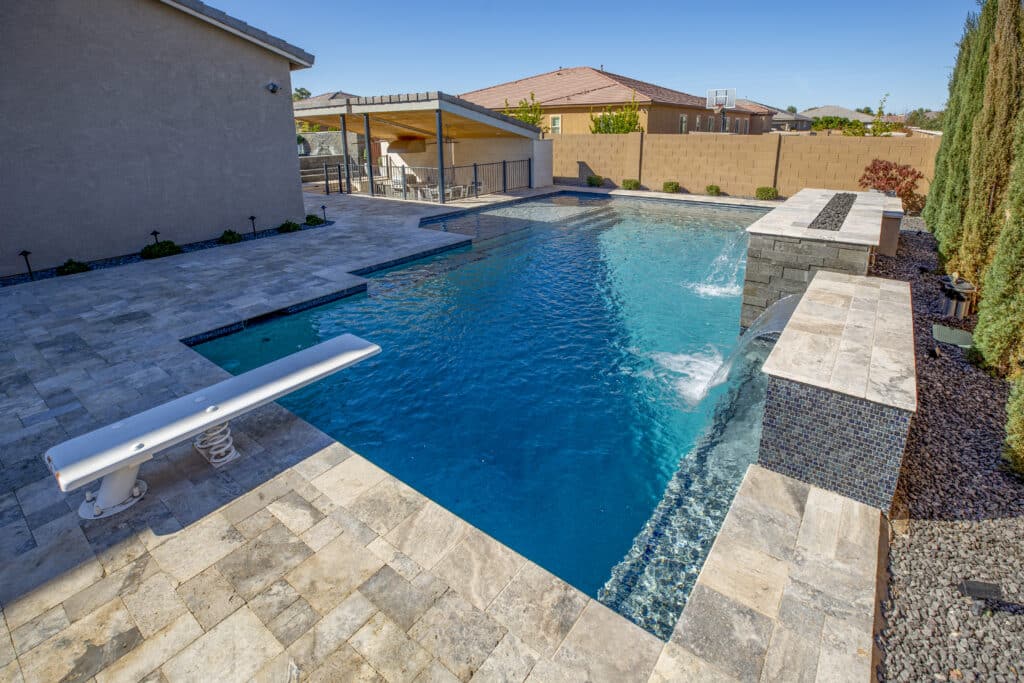 Geometric Pool - Pinnacle Pools and Spas