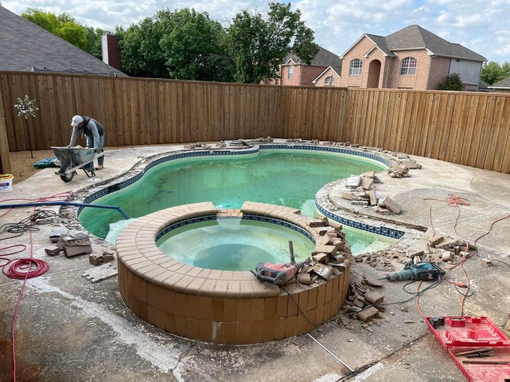 Pool Remodel by Pinnacle Pools and Spas