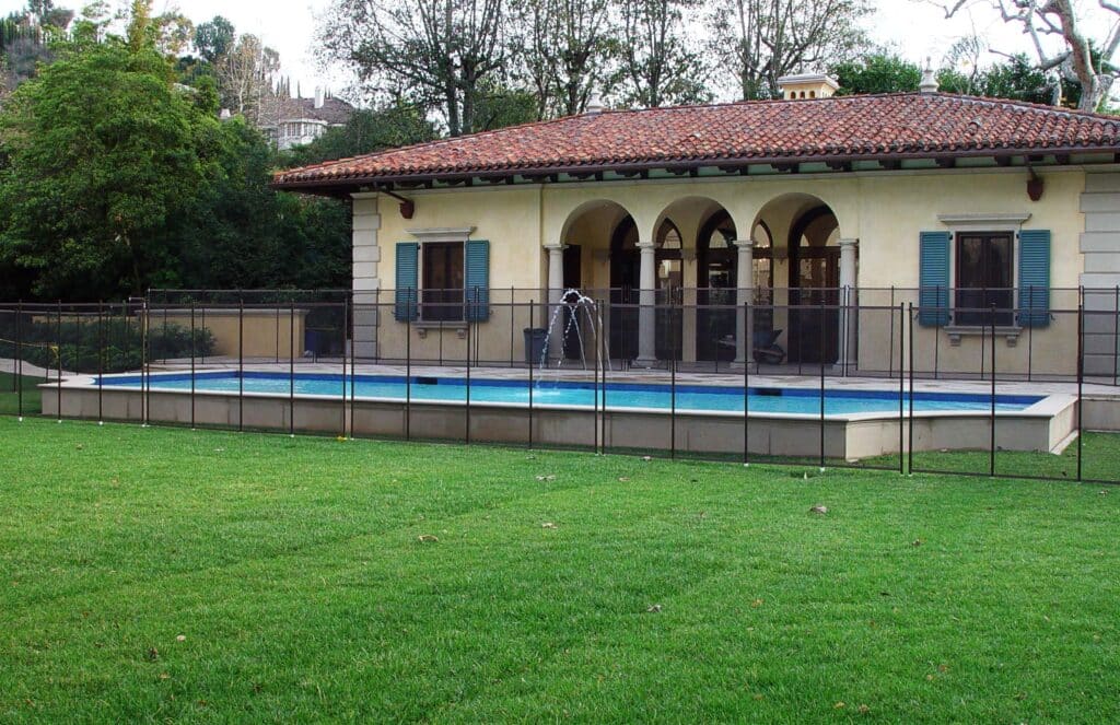 Pool Safety Fence by Pinnacle Pools and Spas