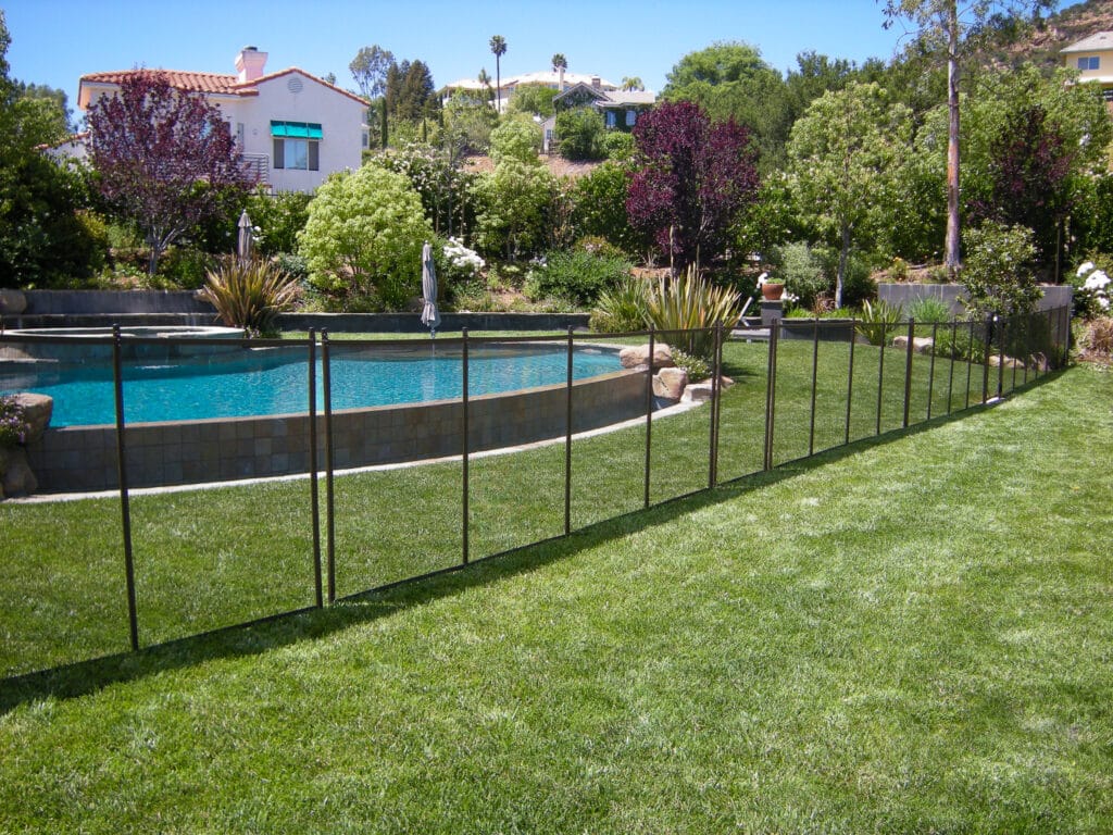 Pool Safety Fence by Pinnacle Pools and Spas