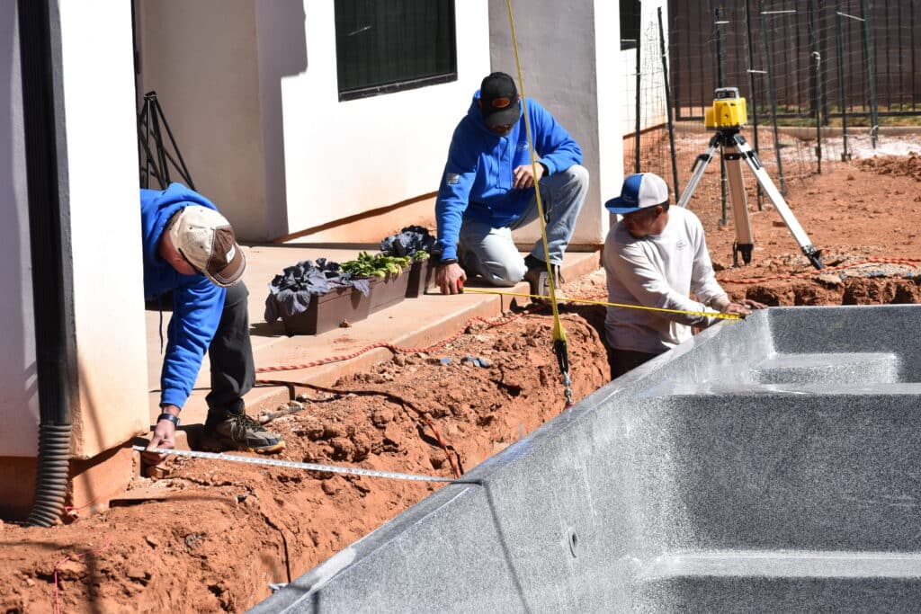 Fiberglass Pool Construction - Pinnacle Pools and Spas