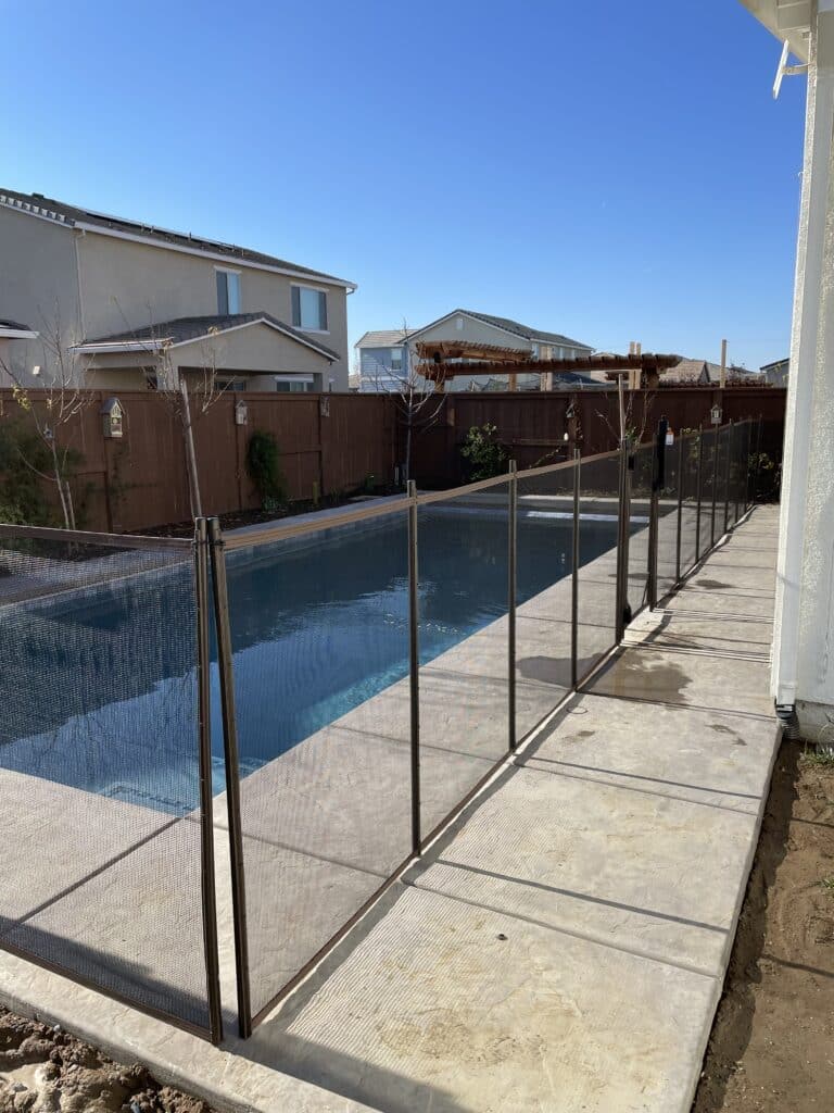 Pool Safety Fence by Pinnacle Pools and Spas