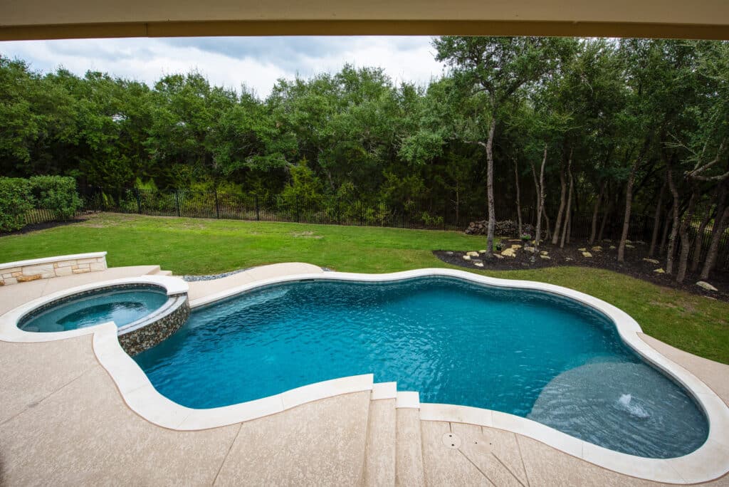 Freeform Pool - Pinnacle Pools and Spas