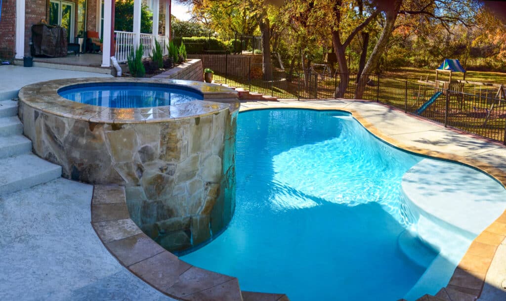 Freeform Pool - Pinnacle Pools and Spas