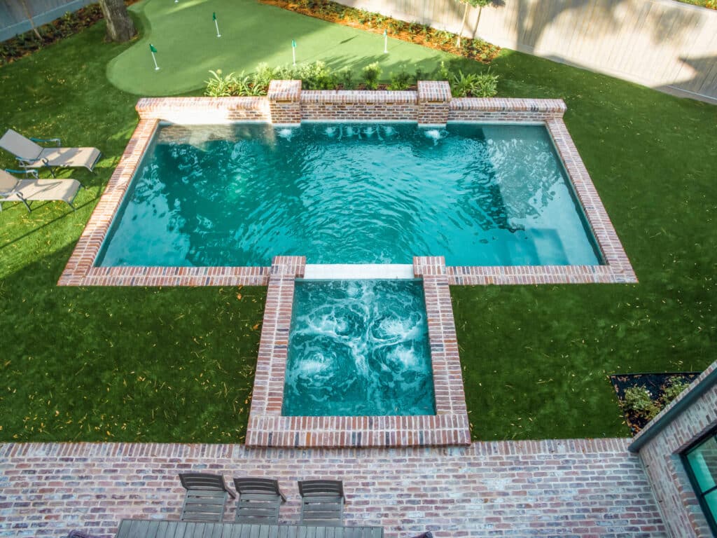 Geometric Pool - Pinnacle Pools and Spas