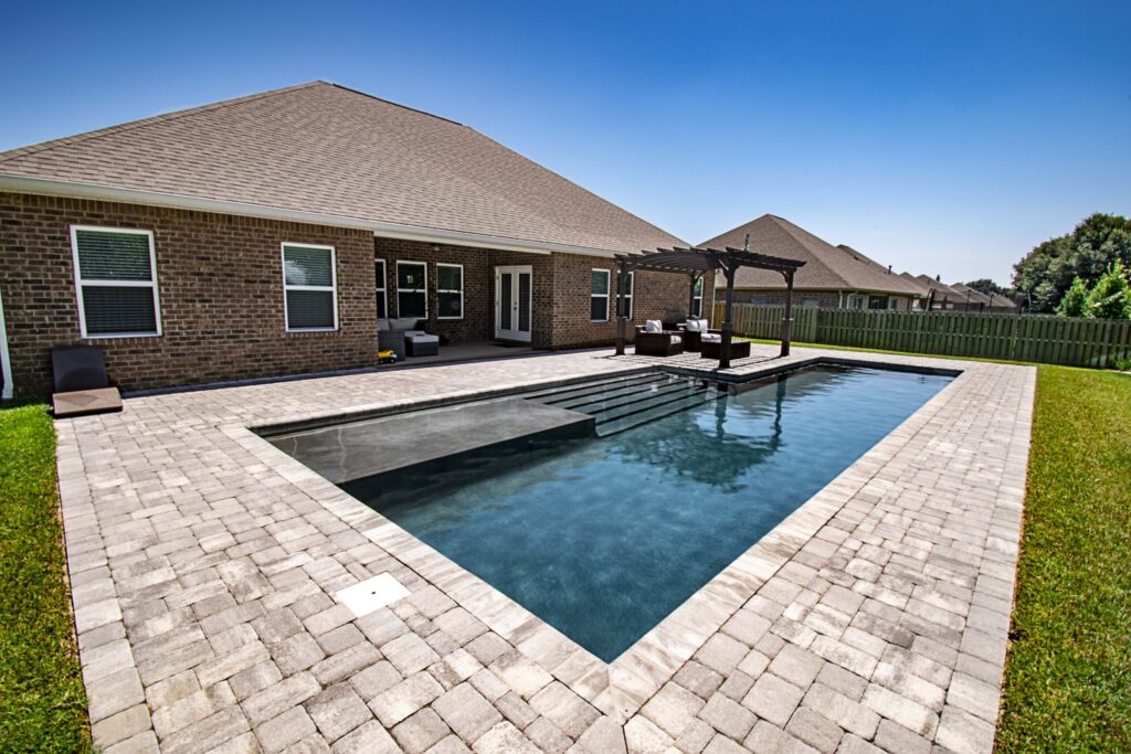 Geometric Pool - Pinnacle Pools and Spas