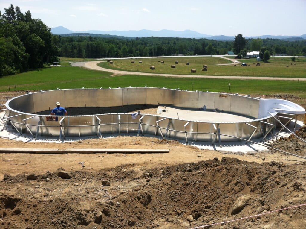 Vinyl Pool Construction by Pinnacle Pools and Spas