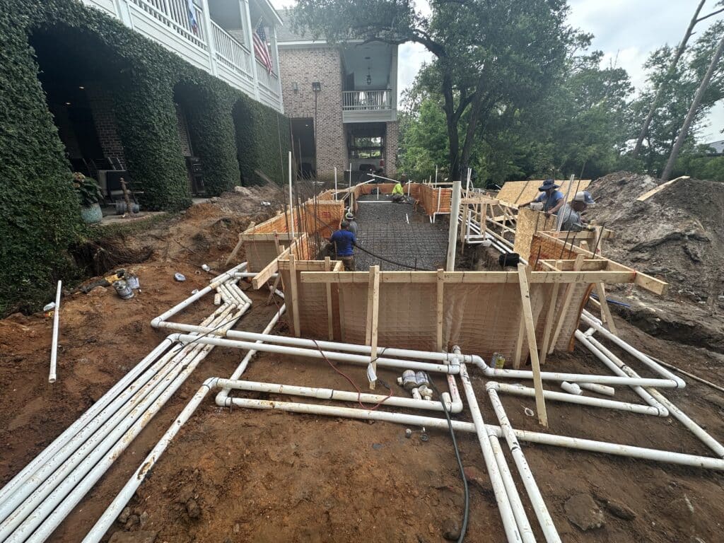 Concrete Pool Construction by Pinnacle Pools and Spas