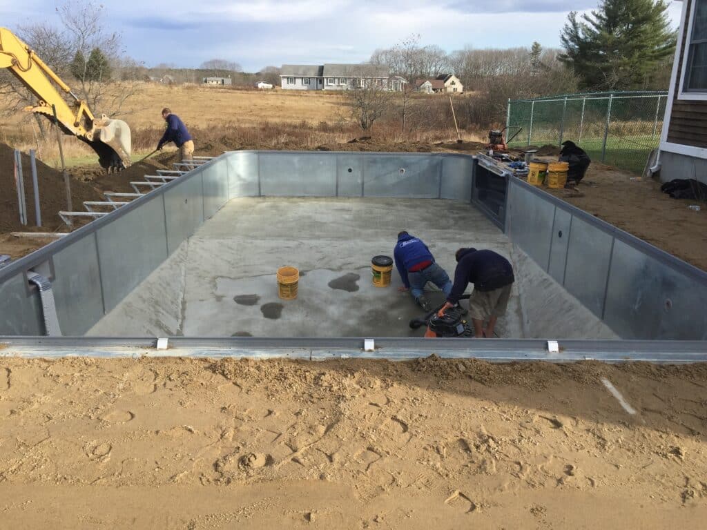 Vinyl Pool Construction by Pinnacle Pools and Spas