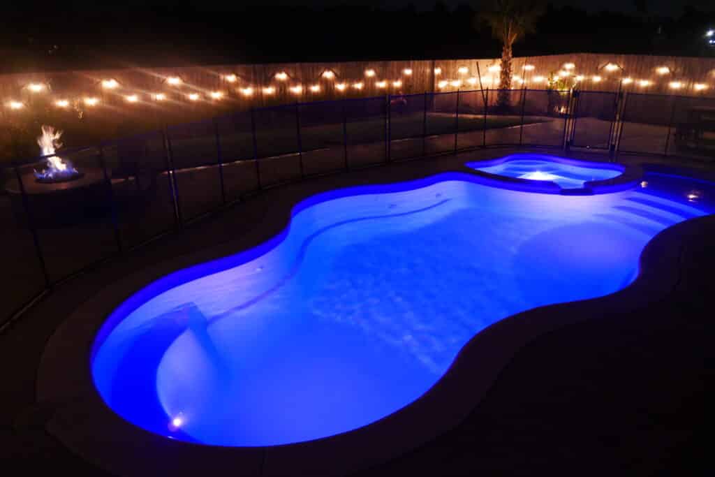 Lighting Features by Pinnacle Pools and Spas