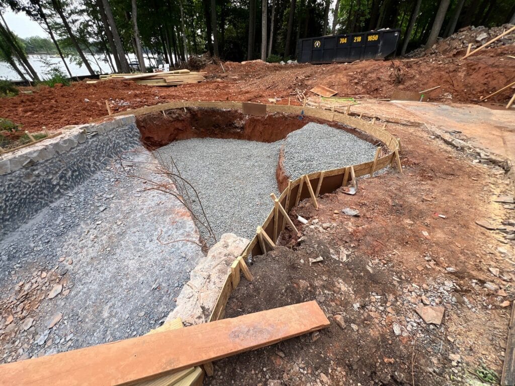 Pool Construction by Pinnacle Pools and Spas