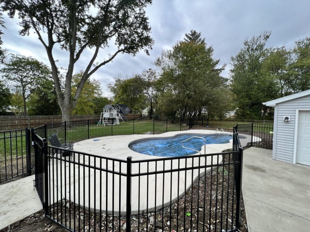 Pool Safety Fence by Pinnacle Pools and Spas