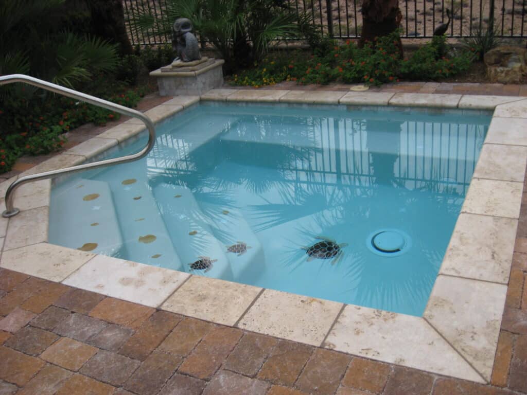 Small Pool Spool by Pinnacle Pools and Spas