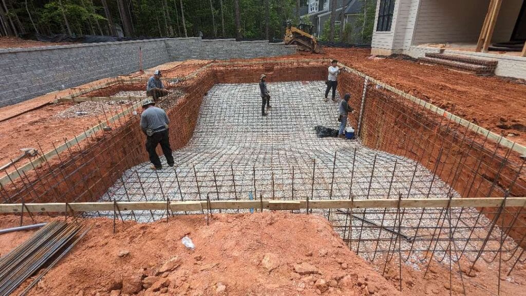 Pool Construction by Pinnacle Pools and Spas