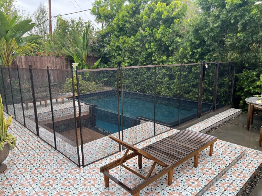Pool Safety Fence by Pinnacle Pools and Spas