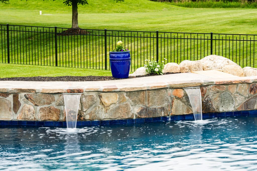 Pool Safety Fence by Pinnacle Pools and Spas