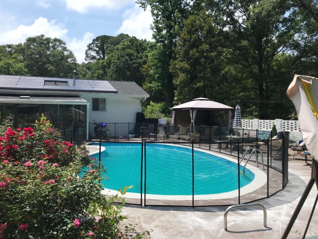 Pool Safety Fence by Pinnacle Pools and Spas