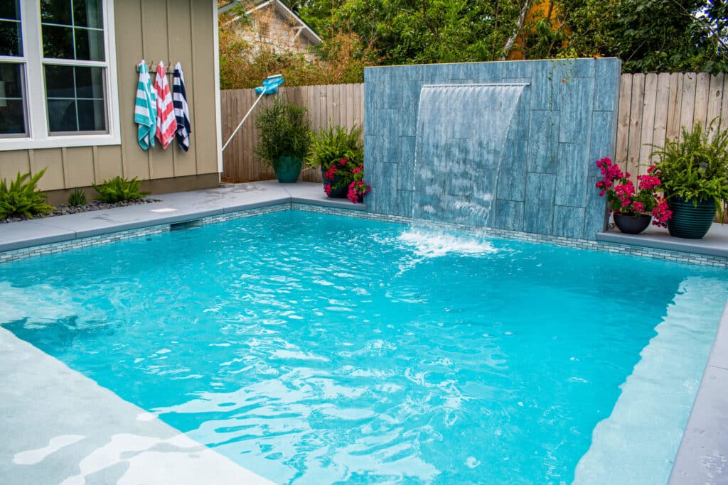 Small Pool Spool by Pinnacle Pools and Spas