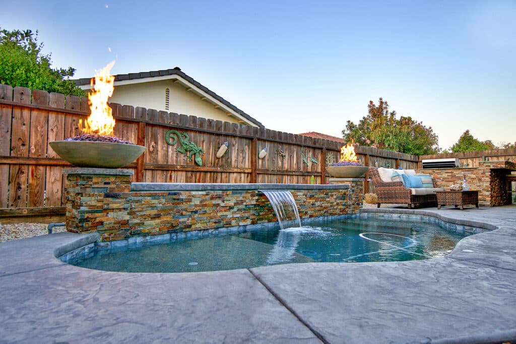 Small Pool Spool by Pinnacle Pools and Spas