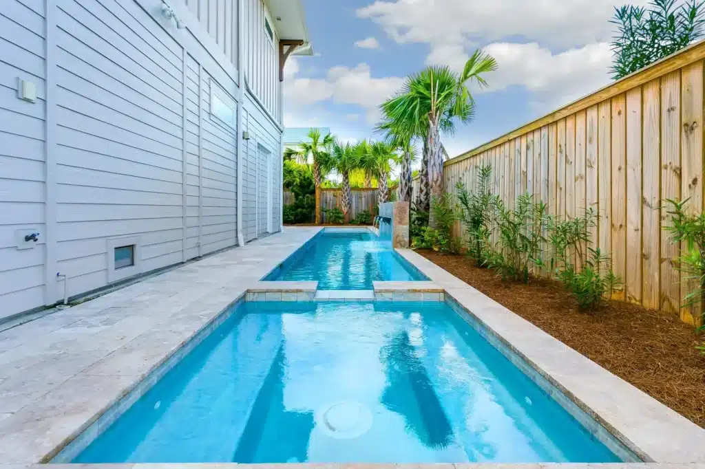 Small Pool Spool by Pinnacle Pools and Spas