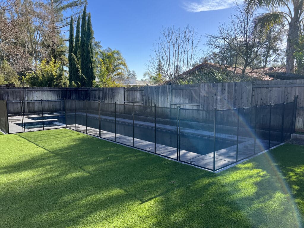 Pool Safety Fence by Pinnacle Pools and Spas