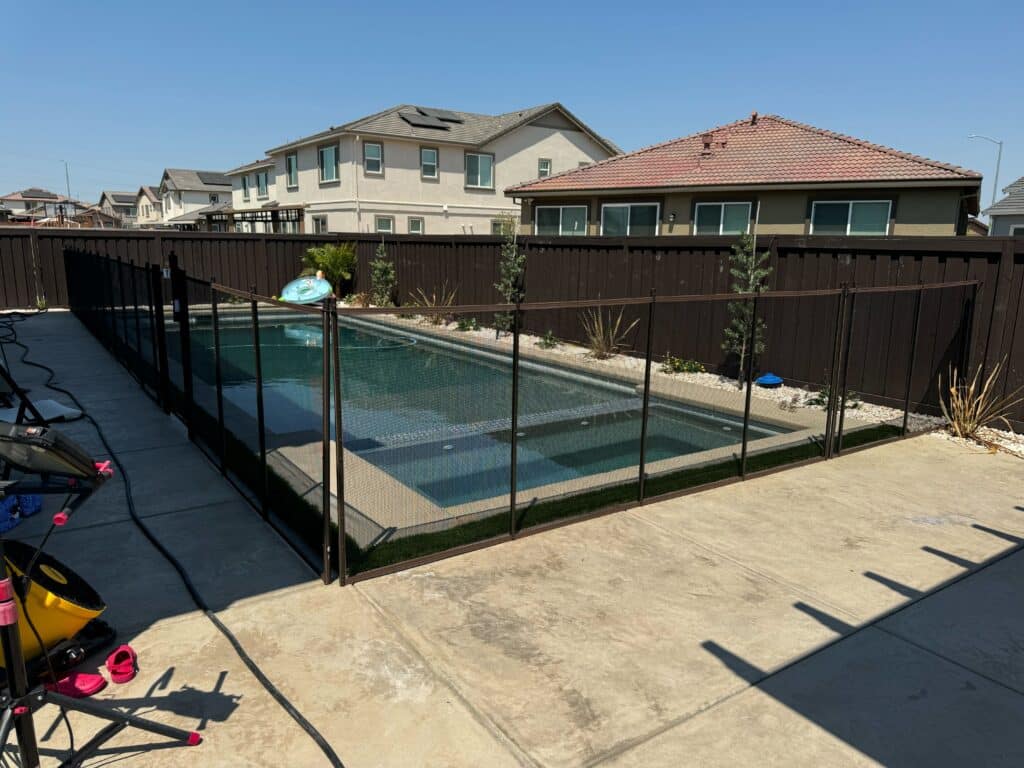 Pool Safety Fence by Pinnacle Pools and Spas