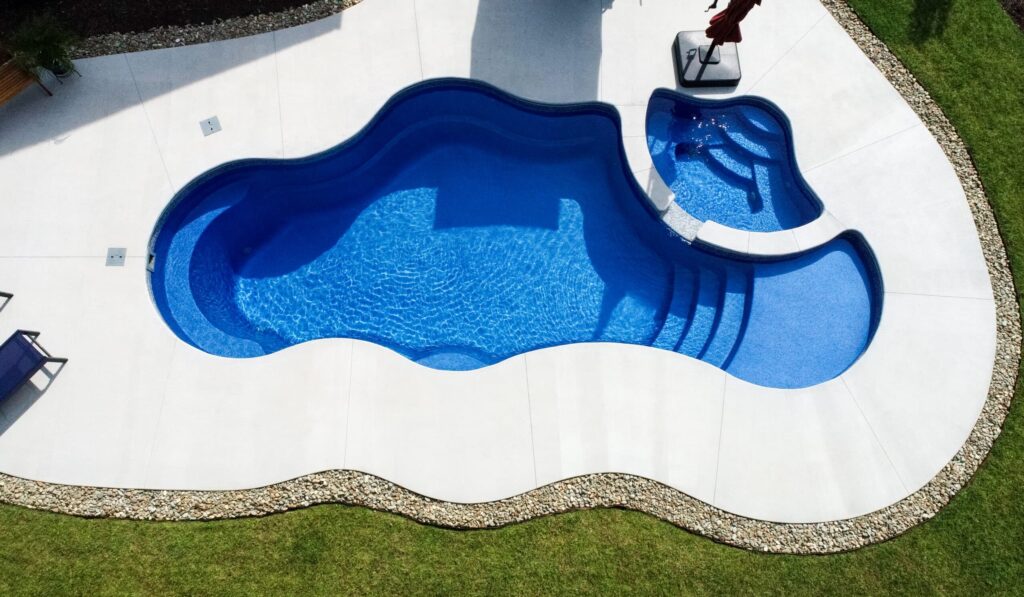 Fiberglass Pool by Pinnacle Pools and Spas