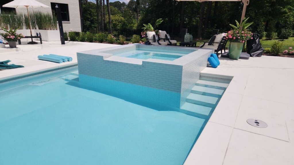 Residential pool project by Pinnacle Pools & Spas of North Atlanta, pool builder serving Atlanta North, GA