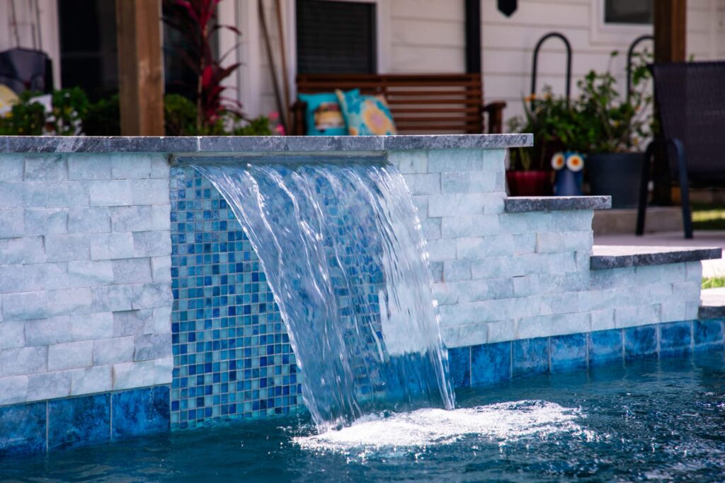 Residential pool project by Pinnacle Pools & Spas of Ft. Worth, pool builder serving Fort Worth, TX