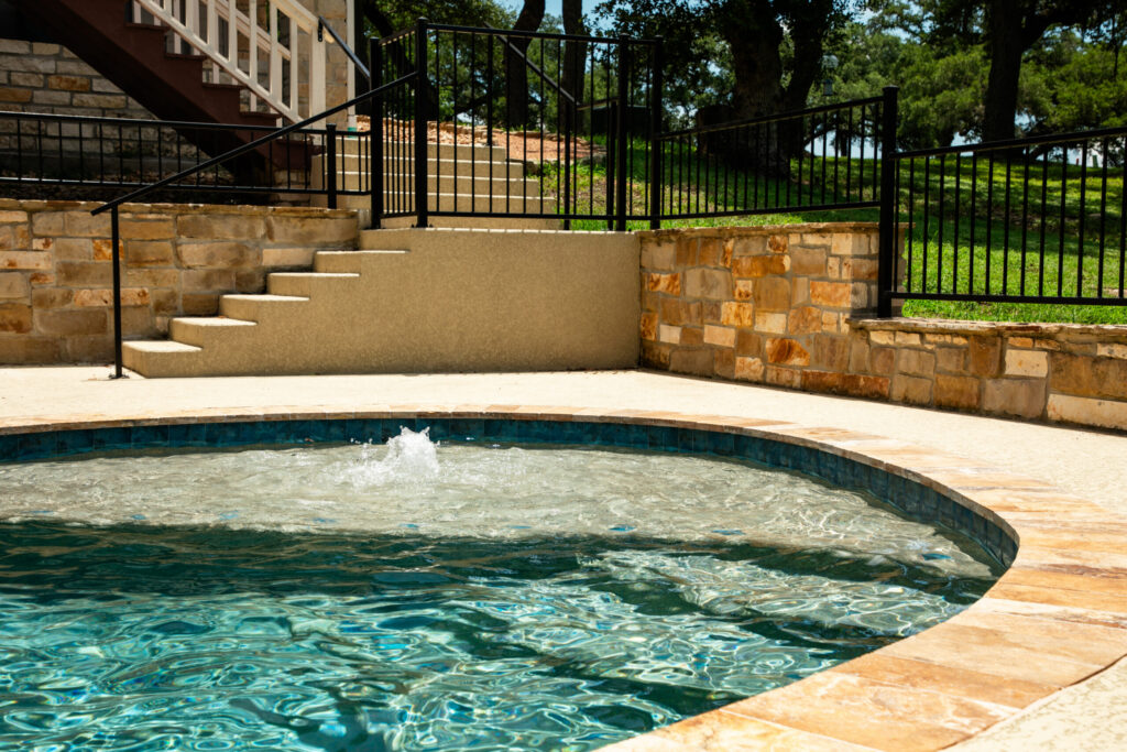Pinnacle Pools & Spas of Denton custom inground pool for homeowners in Denton, TX